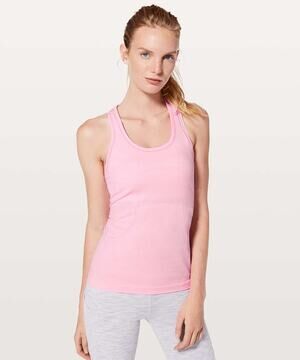 Lululemon Swiftly Tech Racerback Tank Top Miami Pink Size 4